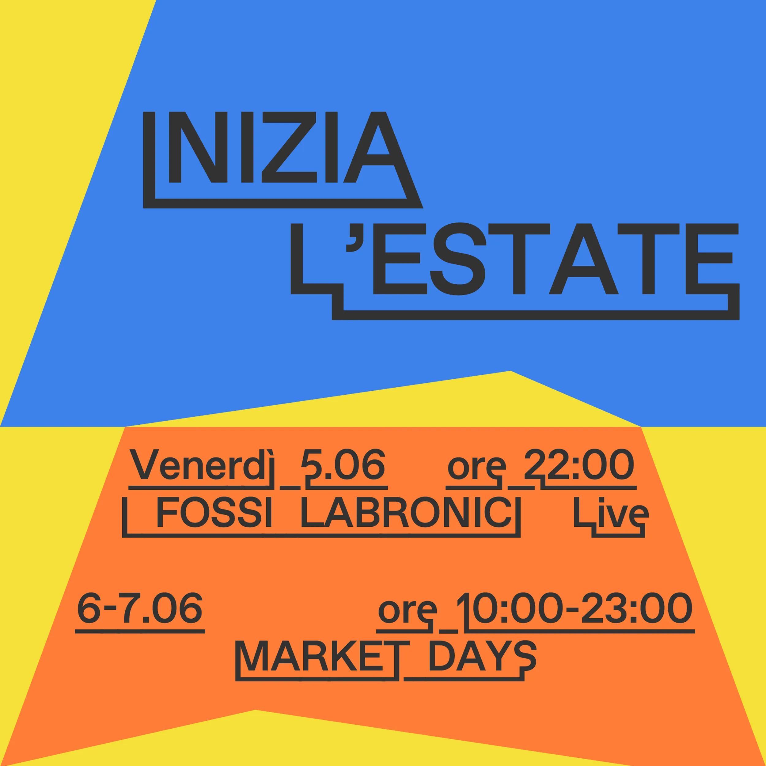 Inizia l'estate